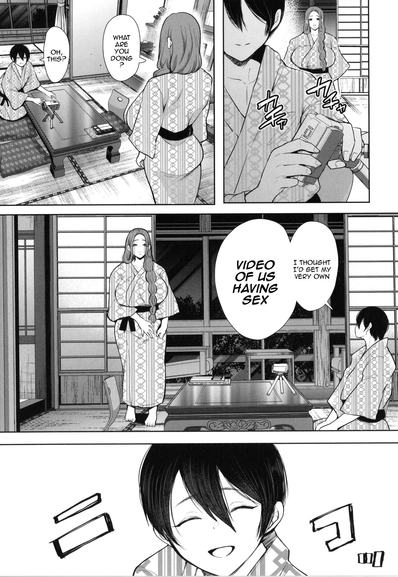 Mukashi no Uwaki Aite no ko ga Jitsu wa Watashi no Musuko no Doukyuusei de porn comic picture 106