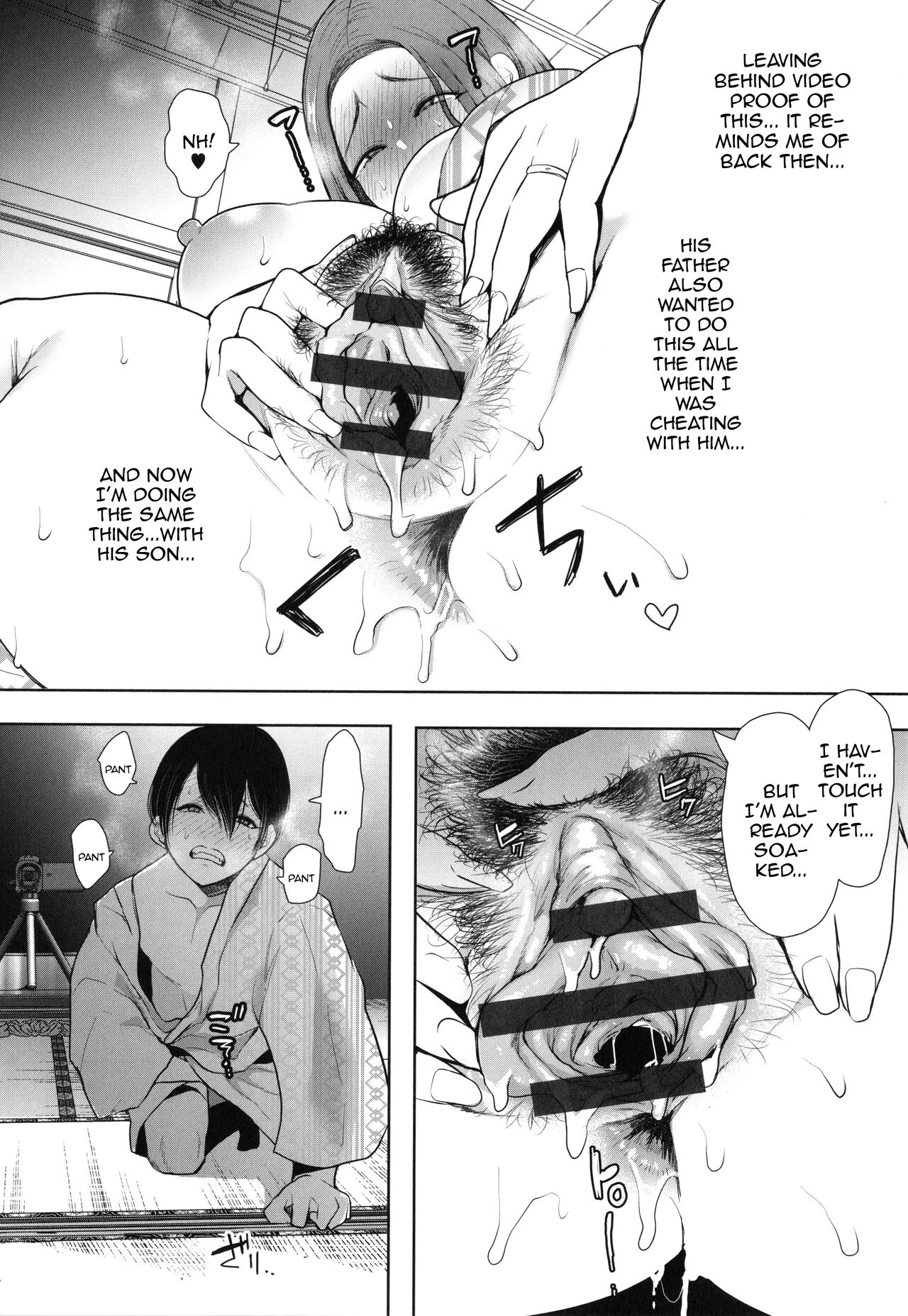 Mukashi no Uwaki Aite no ko ga Jitsu wa Watashi no Musuko no Doukyuusei de porn comic picture 109