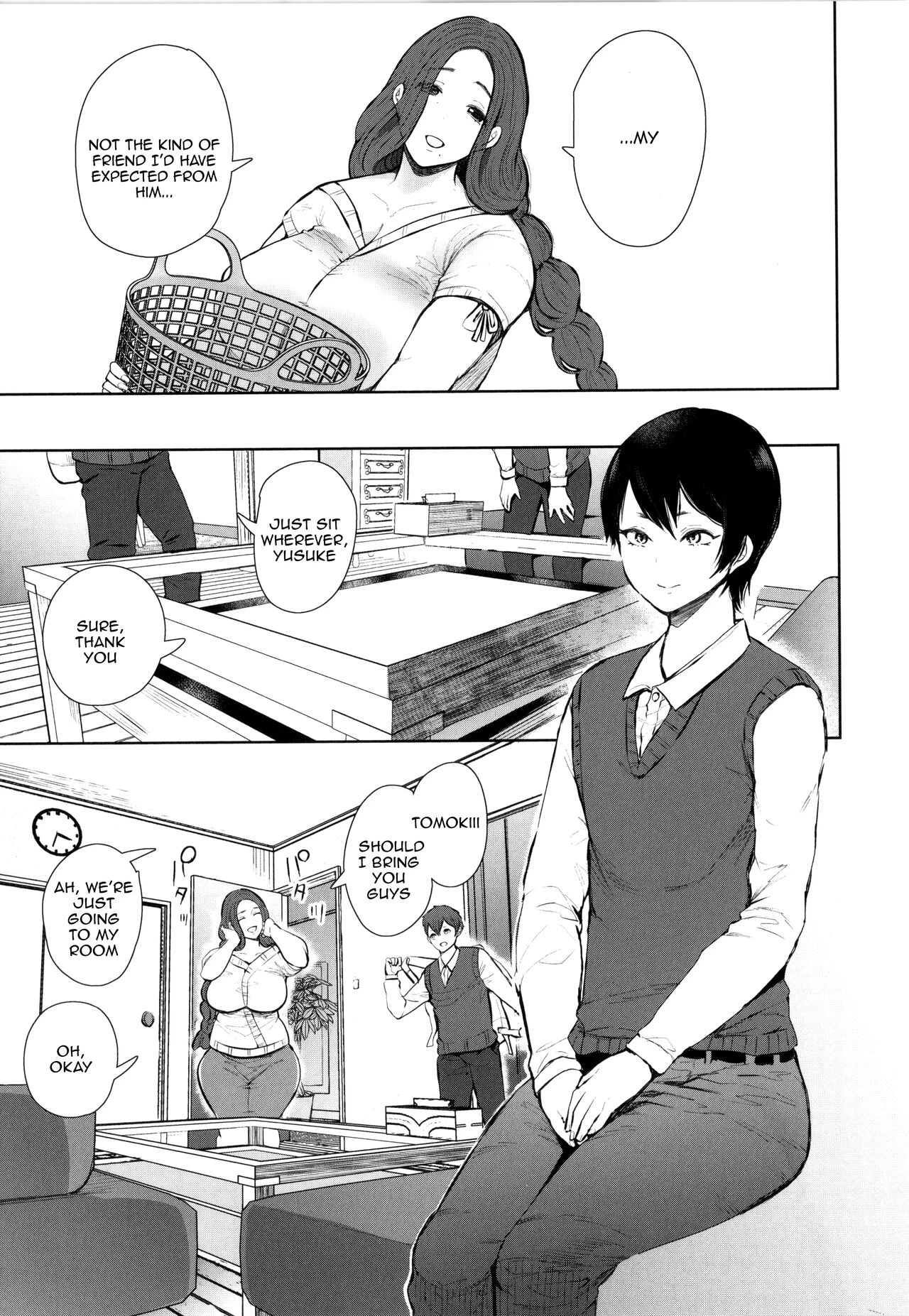 Mukashi no Uwaki Aite no ko ga Jitsu wa Watashi no Musuko no Doukyuusei de porn comic picture 11