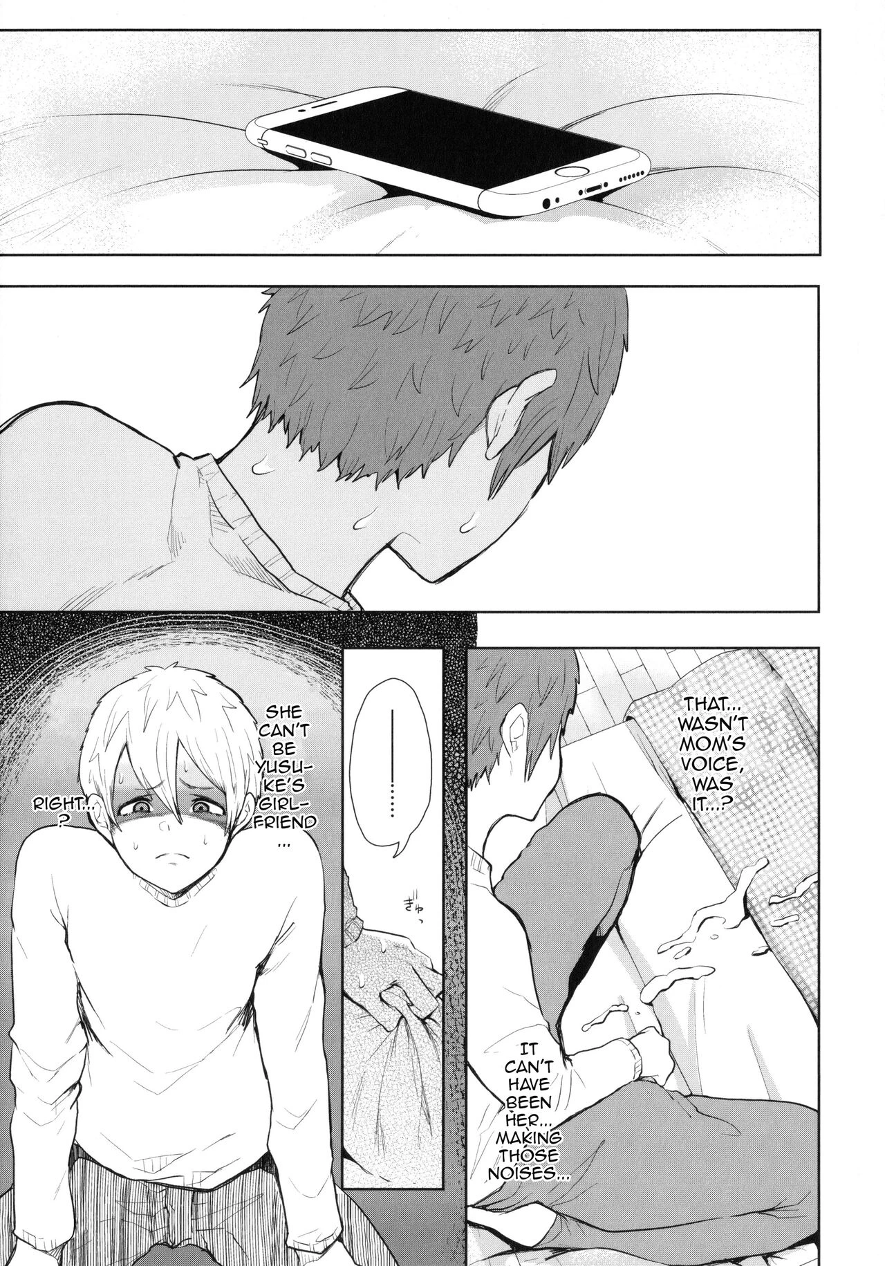 Mukashi no Uwaki Aite no ko ga Jitsu wa Watashi no Musuko no Doukyuusei de porn comic picture 128