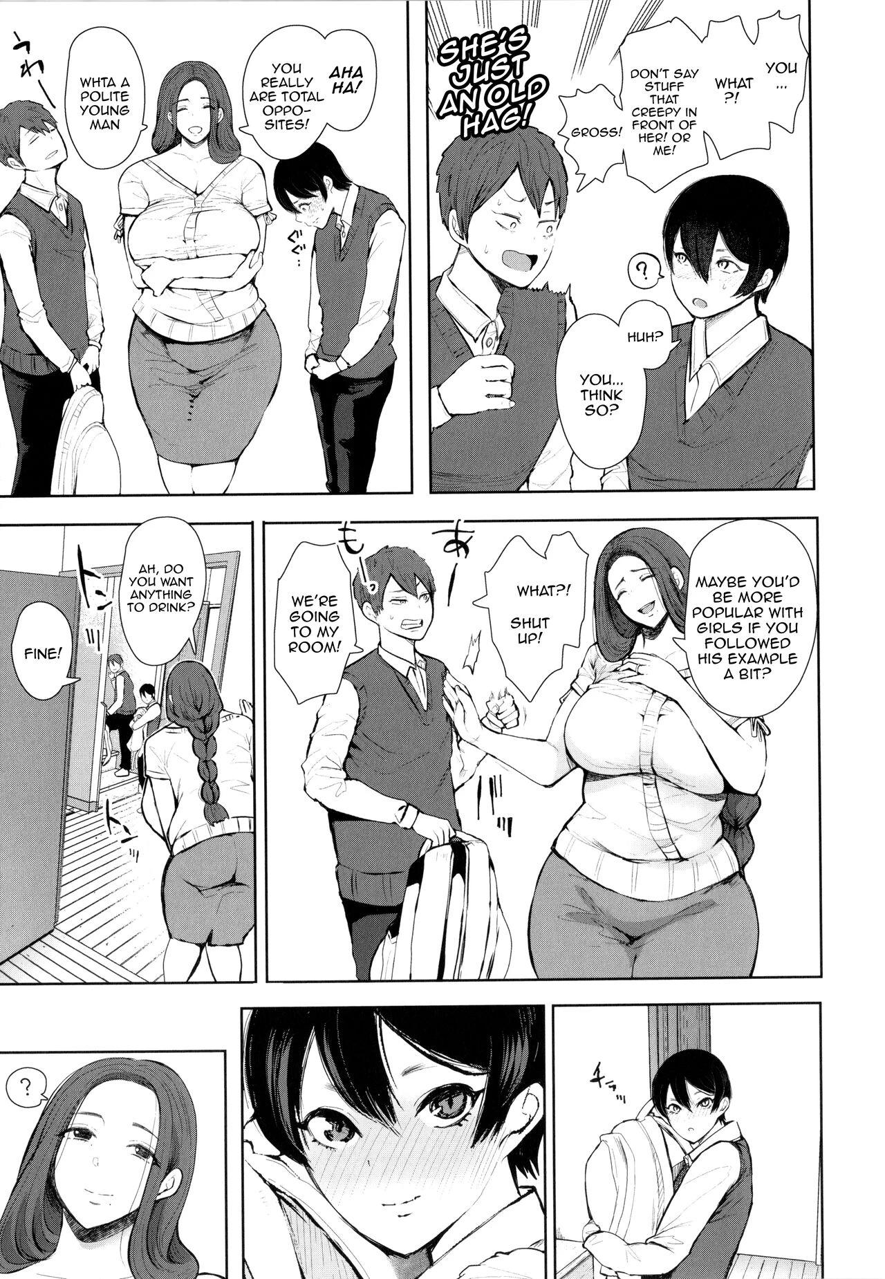Mukashi no Uwaki Aite no ko ga Jitsu wa Watashi no Musuko no Doukyuusei de porn comic picture 13