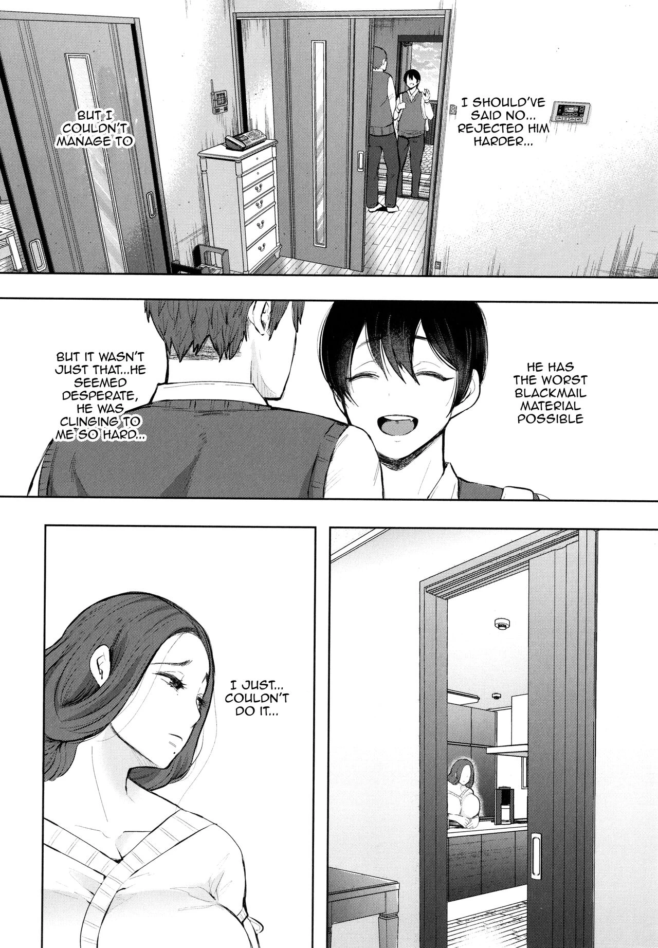 Mukashi no Uwaki Aite no ko ga Jitsu wa Watashi no Musuko no Doukyuusei de porn comic picture 28
