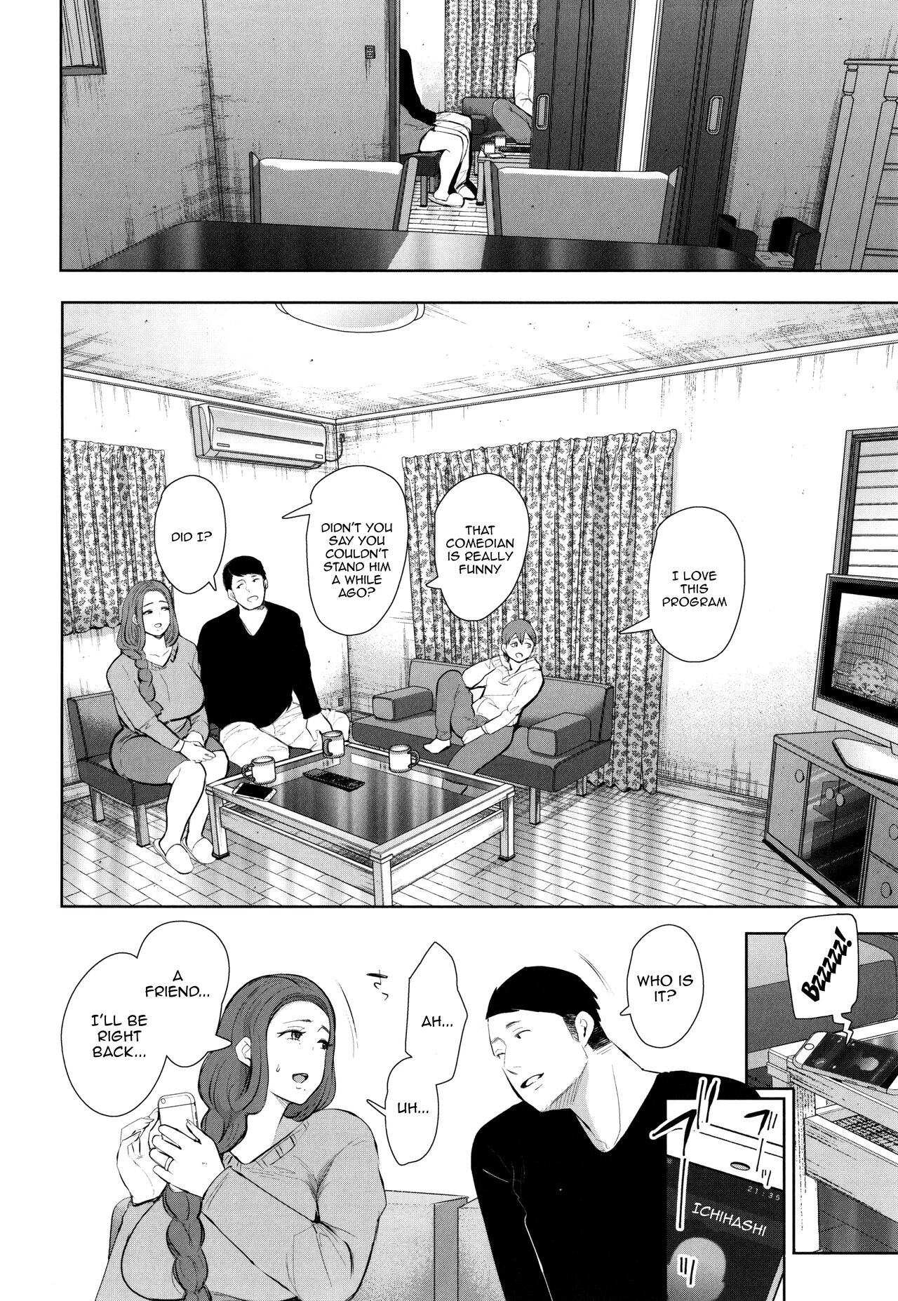 Mukashi no Uwaki Aite no ko ga Jitsu wa Watashi no Musuko no Doukyuusei de porn comic picture 38