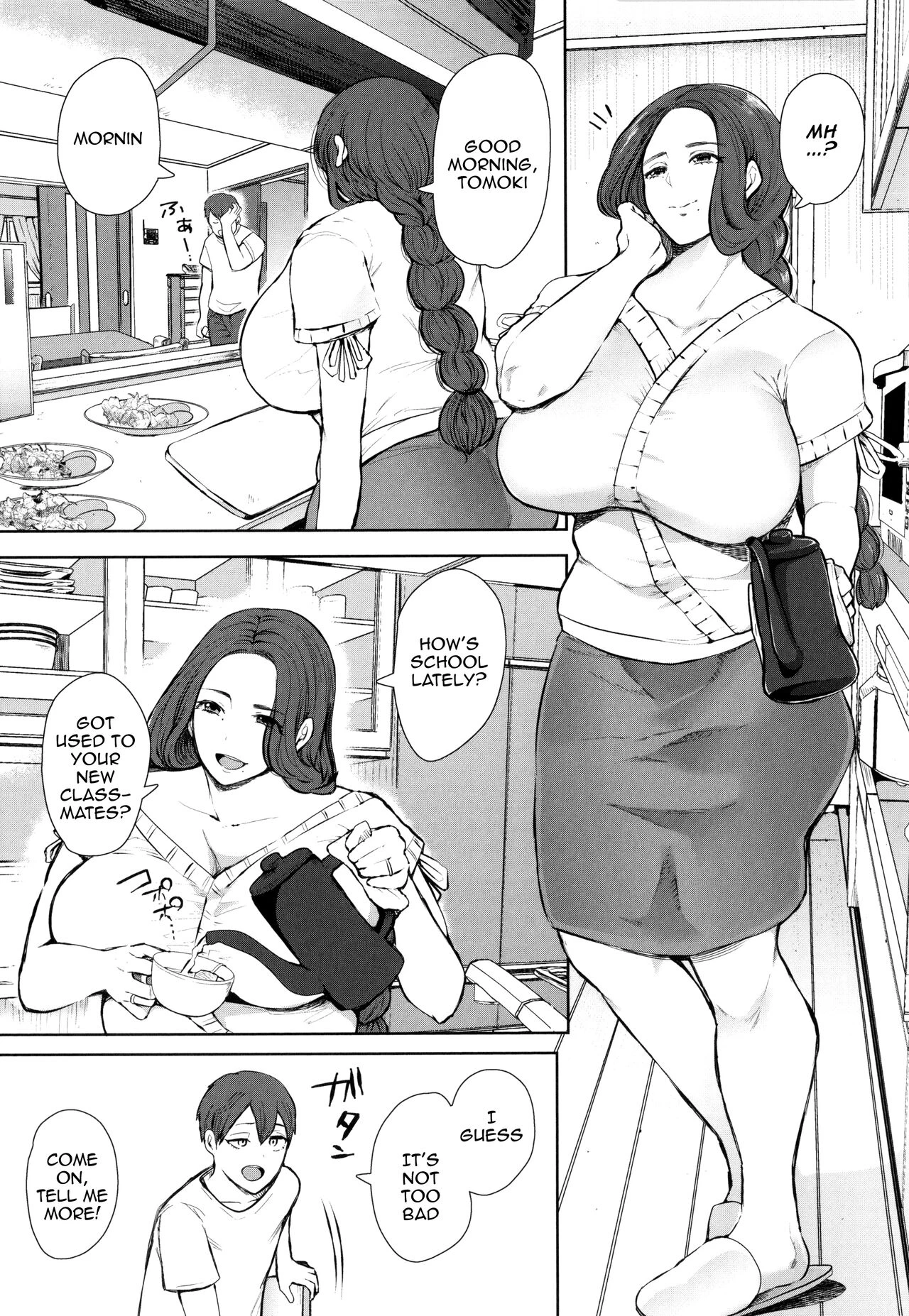 Mukashi no Uwaki Aite no ko ga Jitsu wa Watashi no Musuko no Doukyuusei de porn comic picture 7
