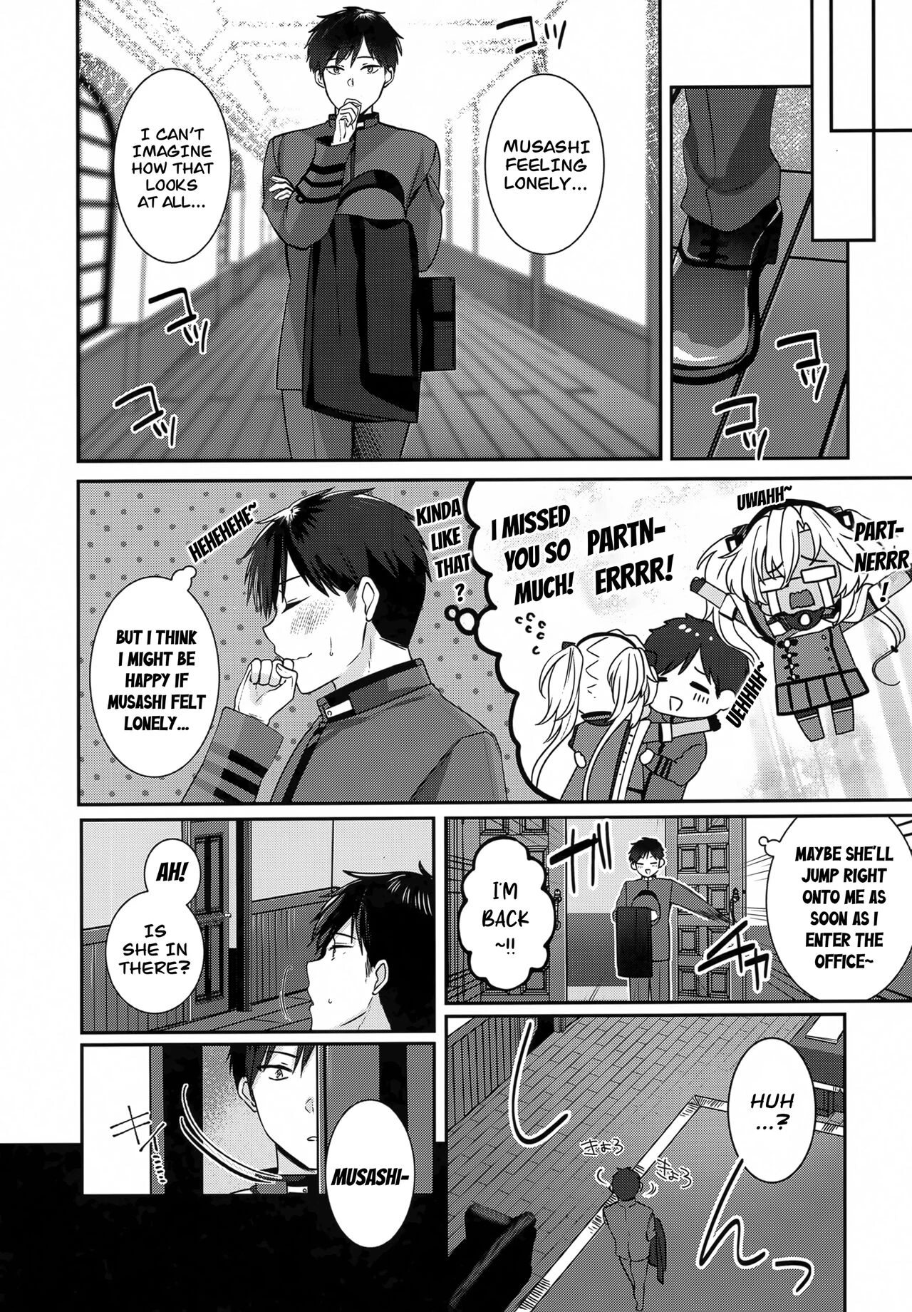 Musashi's Nightly Affairs -The Night Alone- | Musashi-san no Yoru Jijou Hitoribocchi no Yoru Hen porn comic picture 30