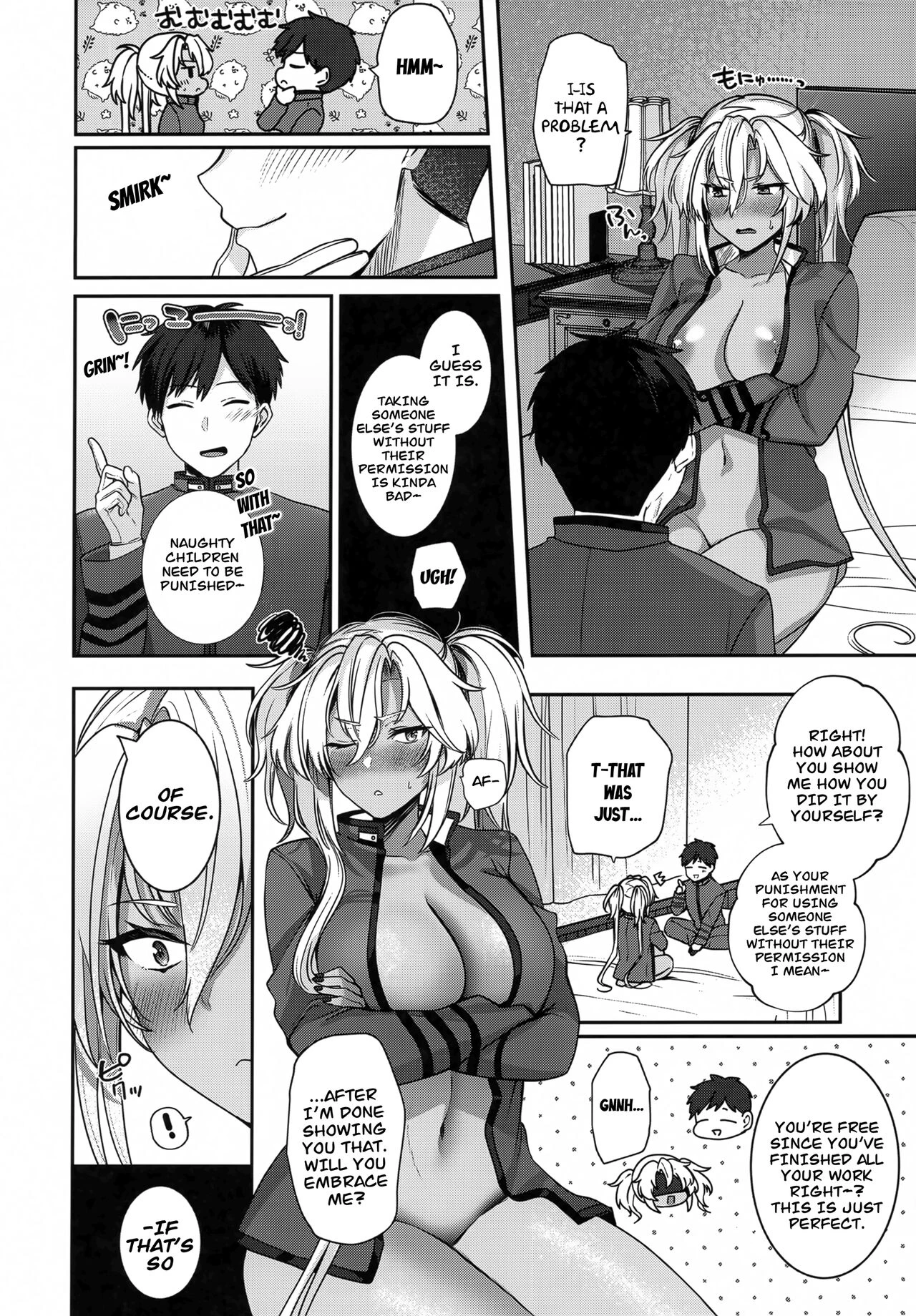 Musashi's Nightly Affairs -The Night Alone- | Musashi-san no Yoru Jijou Hitoribocchi no Yoru Hen porn comic picture 36