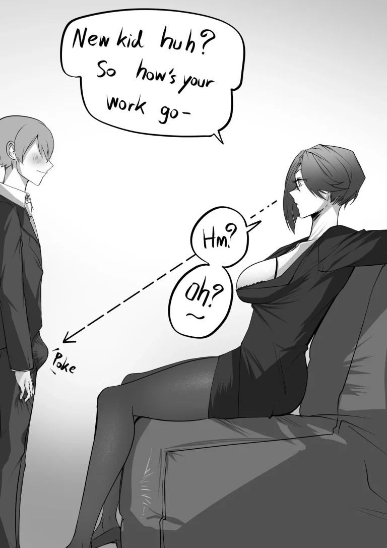 My Boss is a Hot Office Lady porn comic picture 5