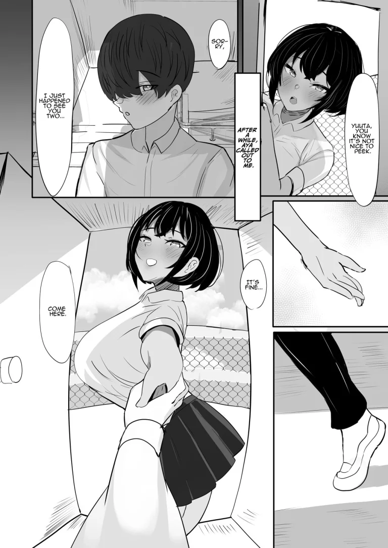 My Boyish Longtime Friend Who Is The Swimming Club Captain Is Addicted To My Dick | Suieibu Shushou no Boyish Osananajimi wa Boku no Chinpo ni Dohamari Chuu porn comic picture 25