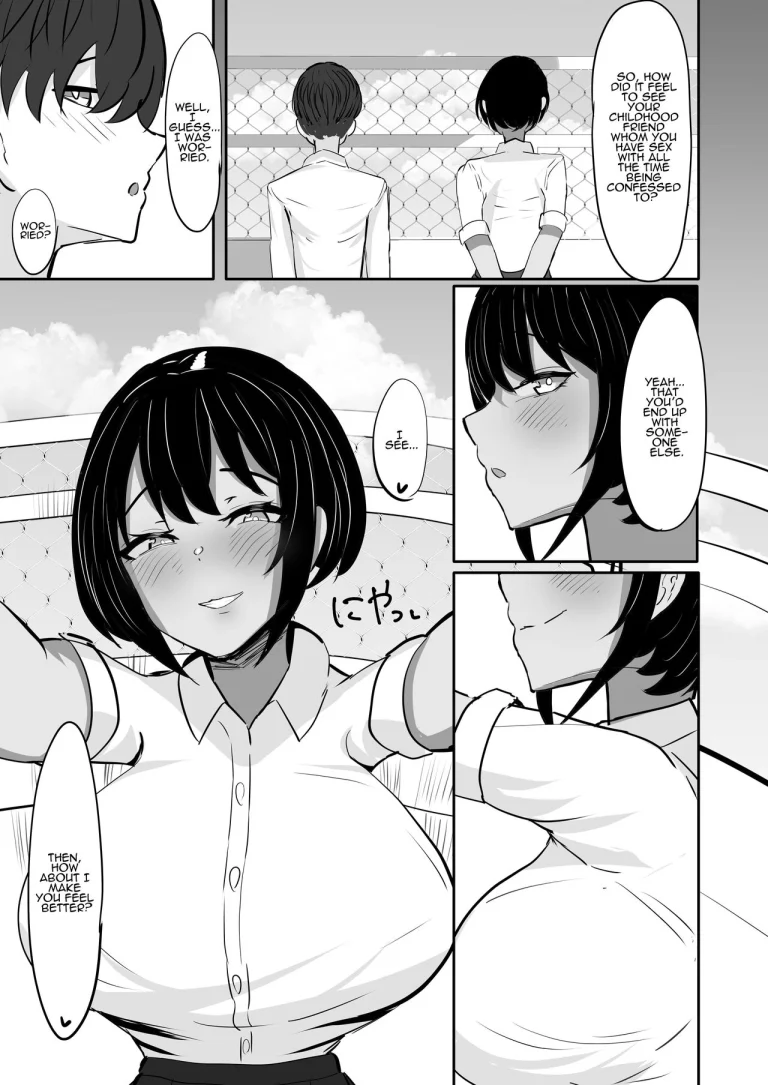 My Boyish Longtime Friend Who Is The Swimming Club Captain Is Addicted To My Dick | Suieibu Shushou no Boyish Osananajimi wa Boku no Chinpo ni Dohamari Chuu porn comic picture 26