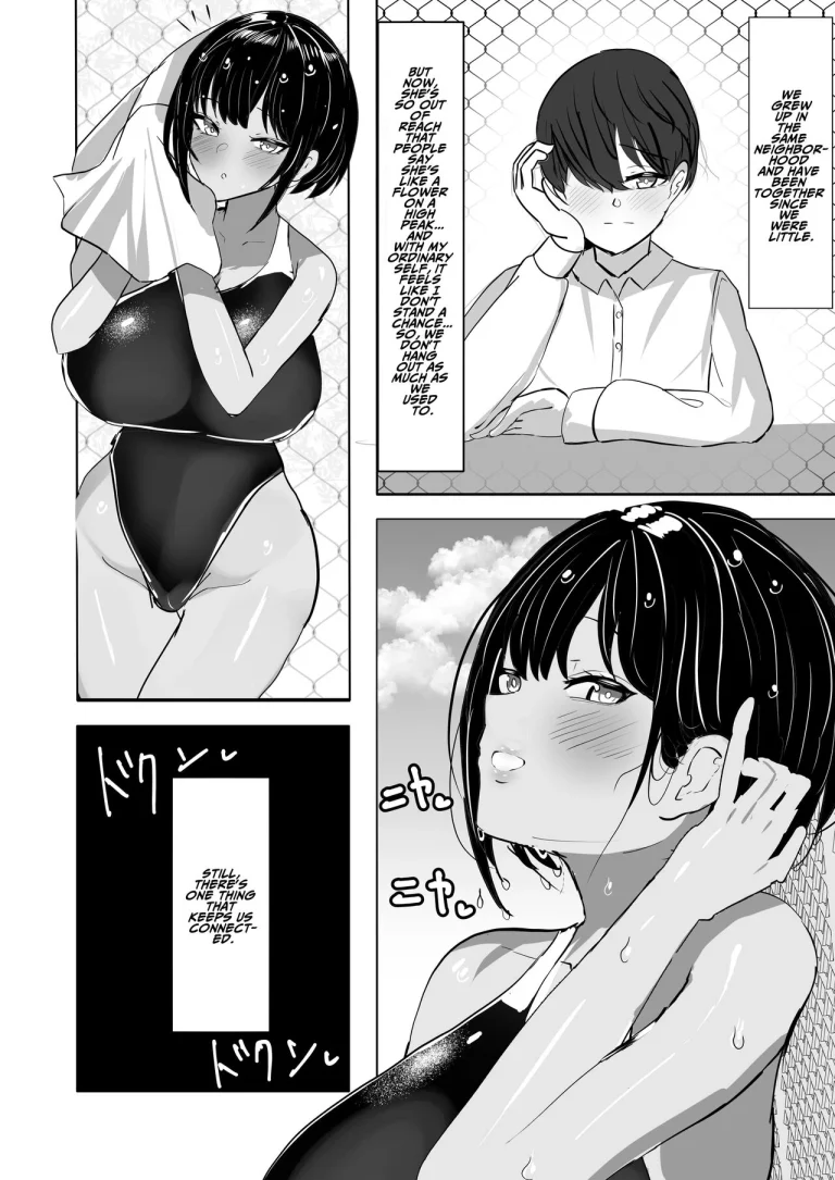 My Boyish Longtime Friend Who Is The Swimming Club Captain Is Addicted To My Dick | Suieibu Shushou no Boyish Osananajimi wa Boku no Chinpo ni Dohamari Chuu porn comic picture 3