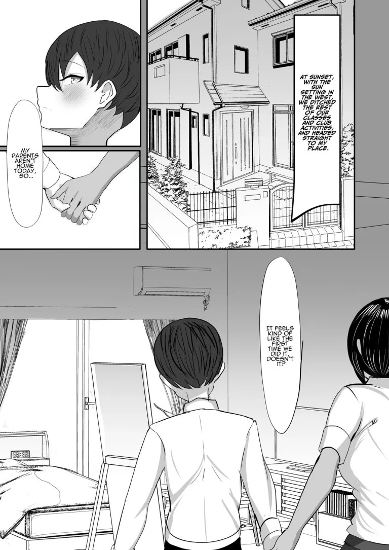 My Boyish Longtime Friend Who Is The Swimming Club Captain Is Addicted To My Dick | Suieibu Shushou no Boyish Osananajimi wa Boku no Chinpo ni Dohamari Chuu porn comic picture 42