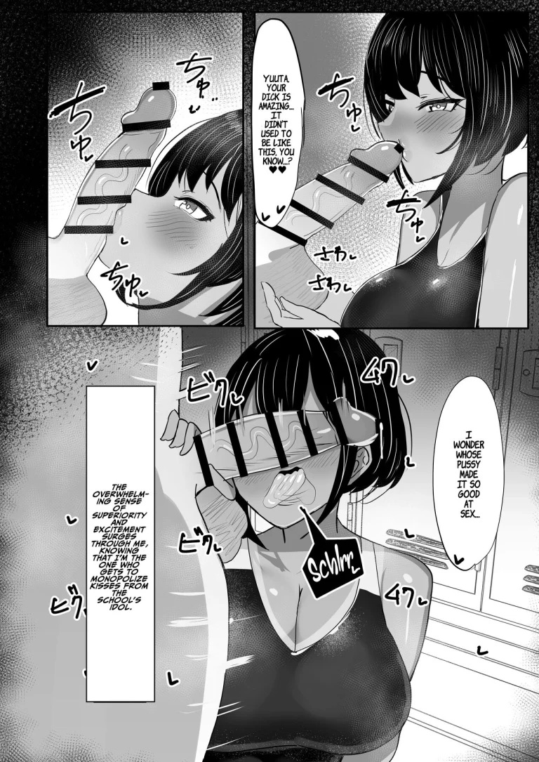 My Boyish Longtime Friend Who Is The Swimming Club Captain Is Addicted To My Dick | Suieibu Shushou no Boyish Osananajimi wa Boku no Chinpo ni Dohamari Chuu porn comic picture 9
