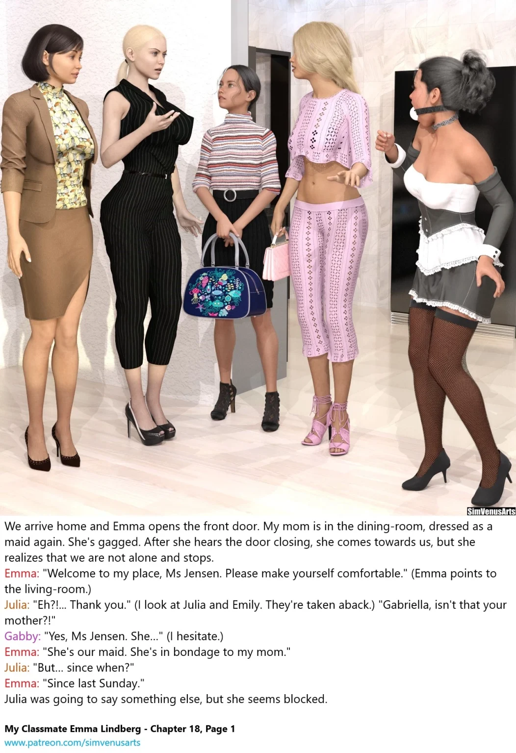 My Classmate Emma Lindberg - Chapter 18 porn comic picture 1
