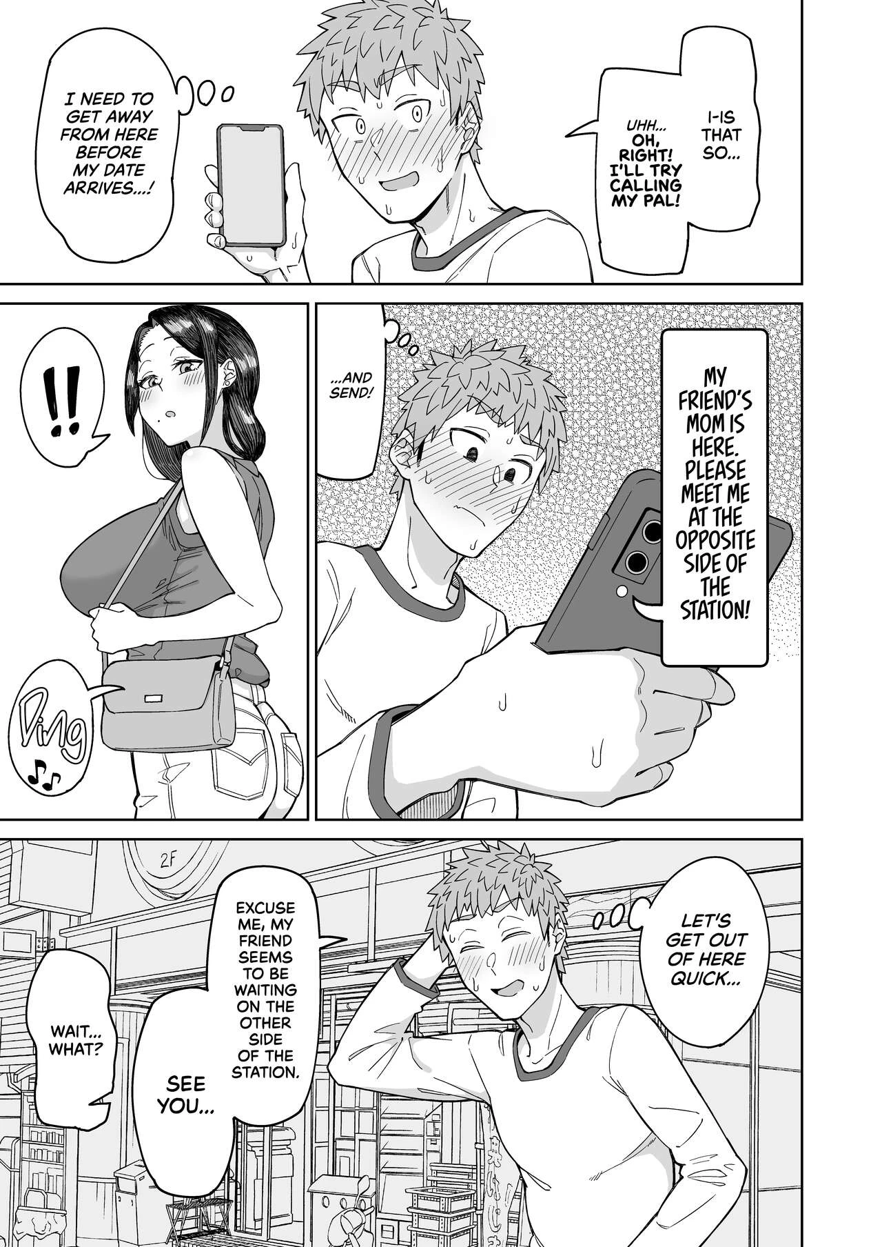 My First Love Is My Friend's Mom | Hatsukoi no Hito wa, Tomodachi no Mama porn comic picture 7