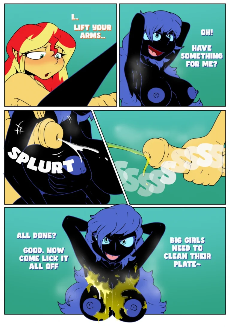 My Lesbo Pits porn comic picture 3