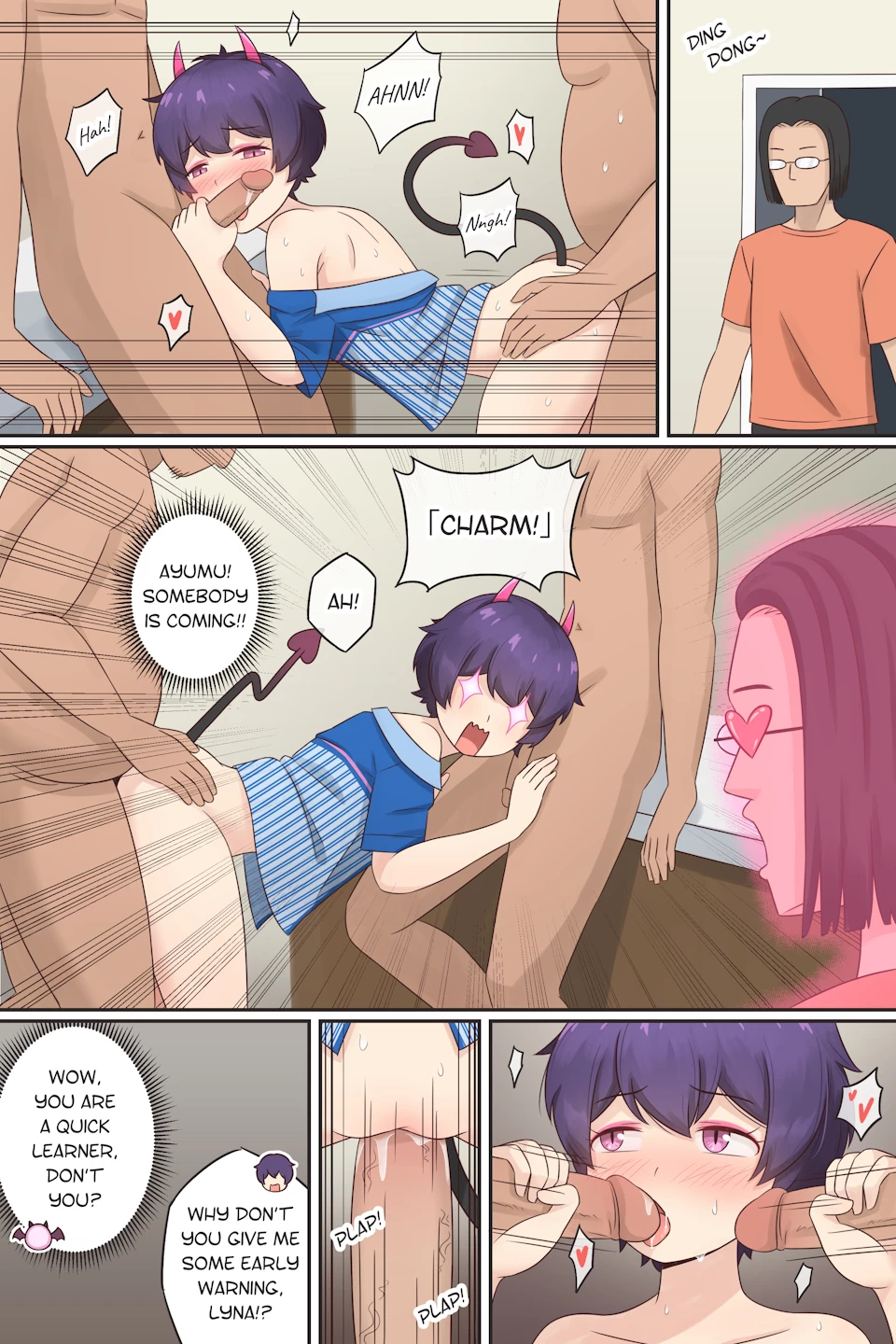 My Life as a Succubus 5-8 porn comic picture 7