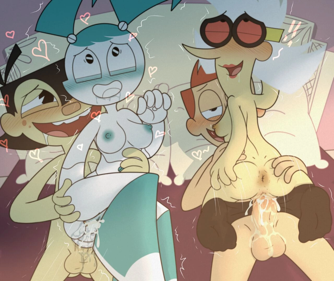 My Life as a Teenage Robot porn comic picture 1