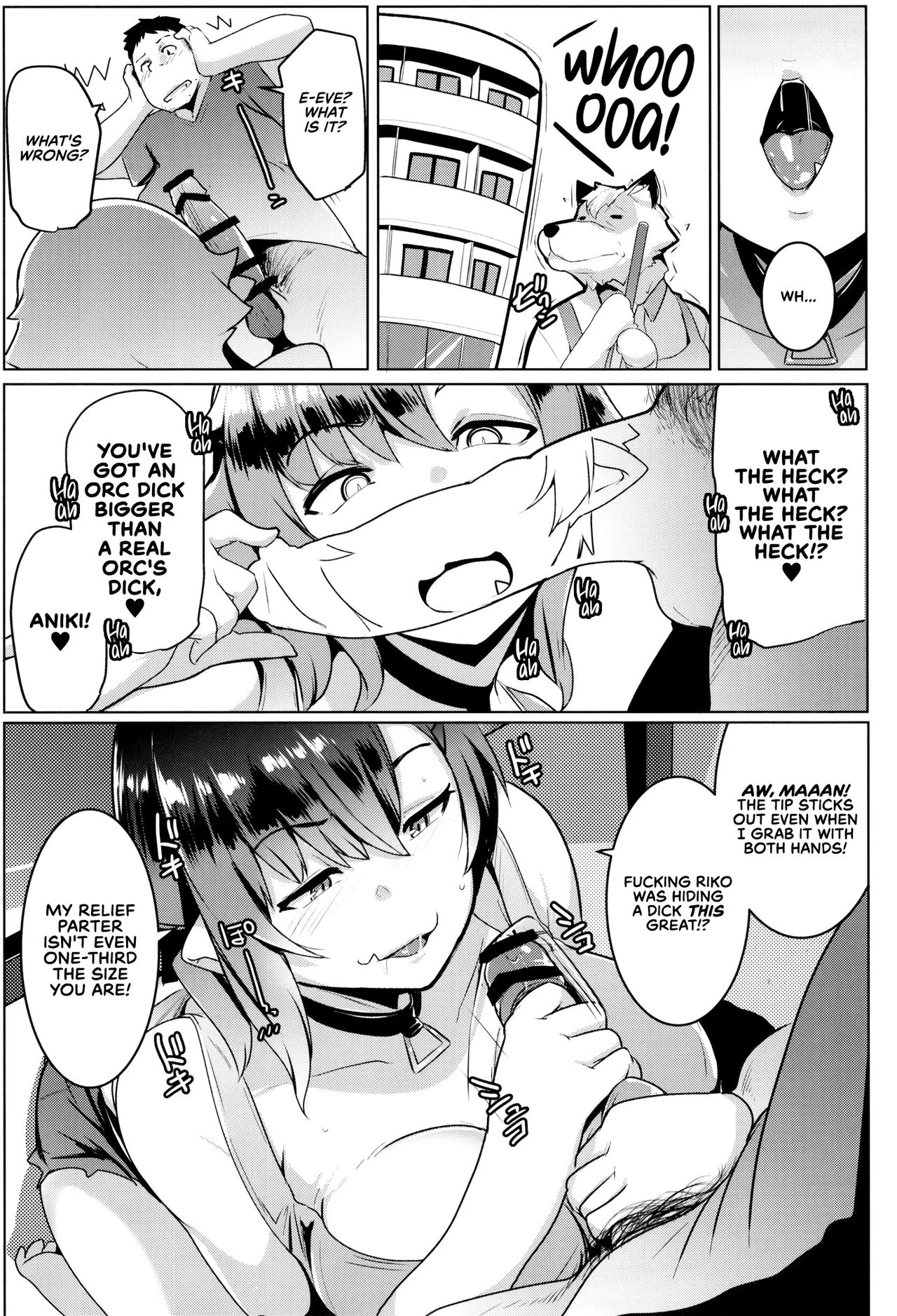 My Little Sister is a Female Orc 2 | Imouto wa Mesu Orc 2 porn comic picture 12
