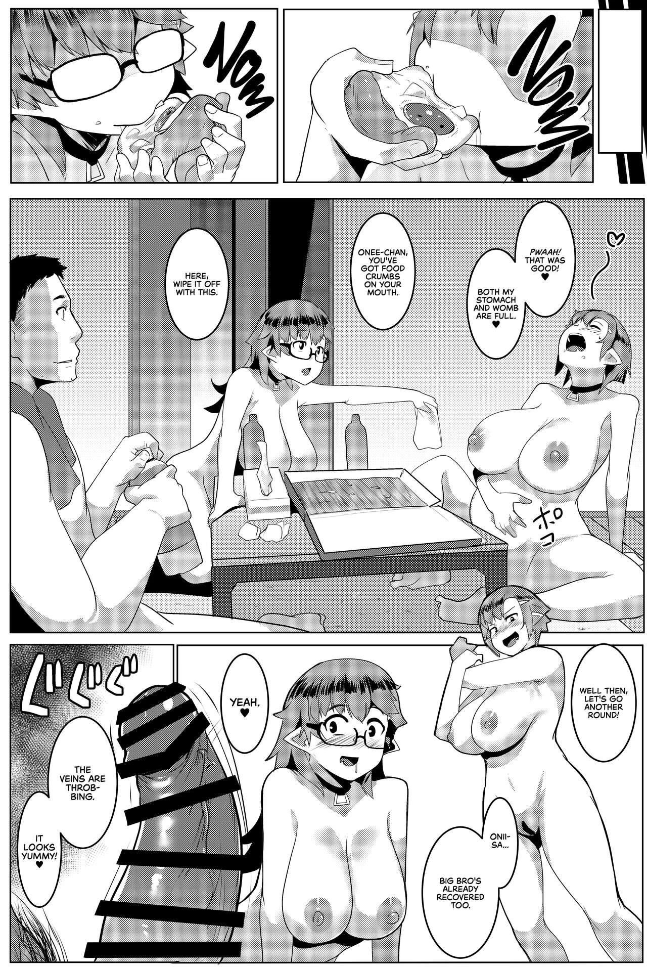 My Little Sisters are Slutty Orcs 5 | Imouto wa Mesu Orc 5 porn comic picture 20