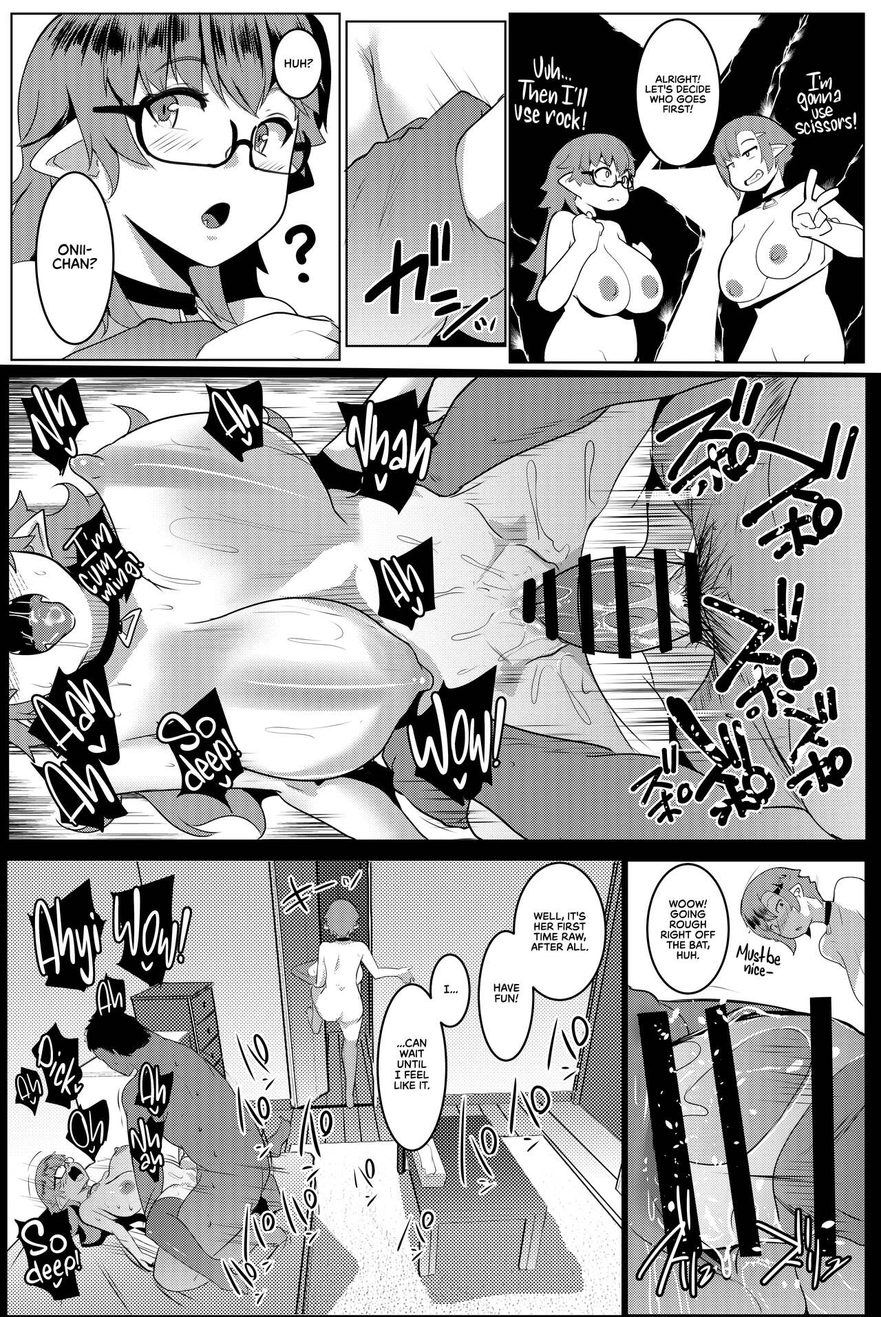 My Little Sisters are Slutty Orcs 5 | Imouto wa Mesu Orc 5 porn comic picture 21