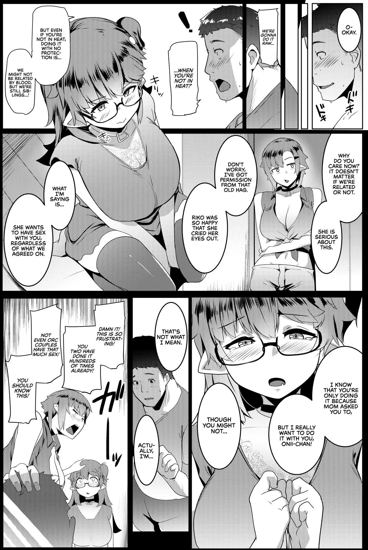 My Little Sisters are Slutty Orcs 5 | Imouto wa Mesu Orc 5 porn comic picture 7