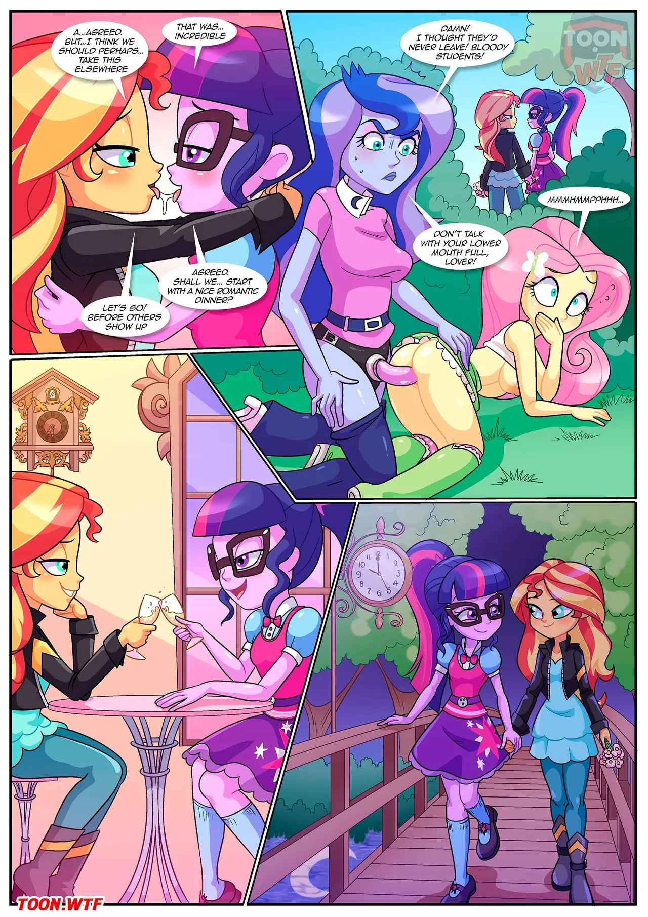 My Lovely Princess - Yuri Is Magic porn comic picture 4