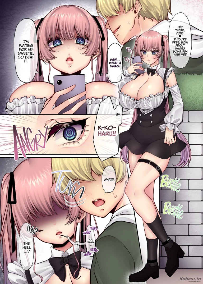 My Naughty Pink-Haired Lover porn comic picture 2
