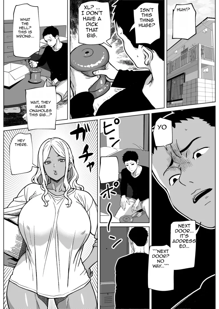 My Neighbor is a Futa Gyaru Gal! porn comic picture 2