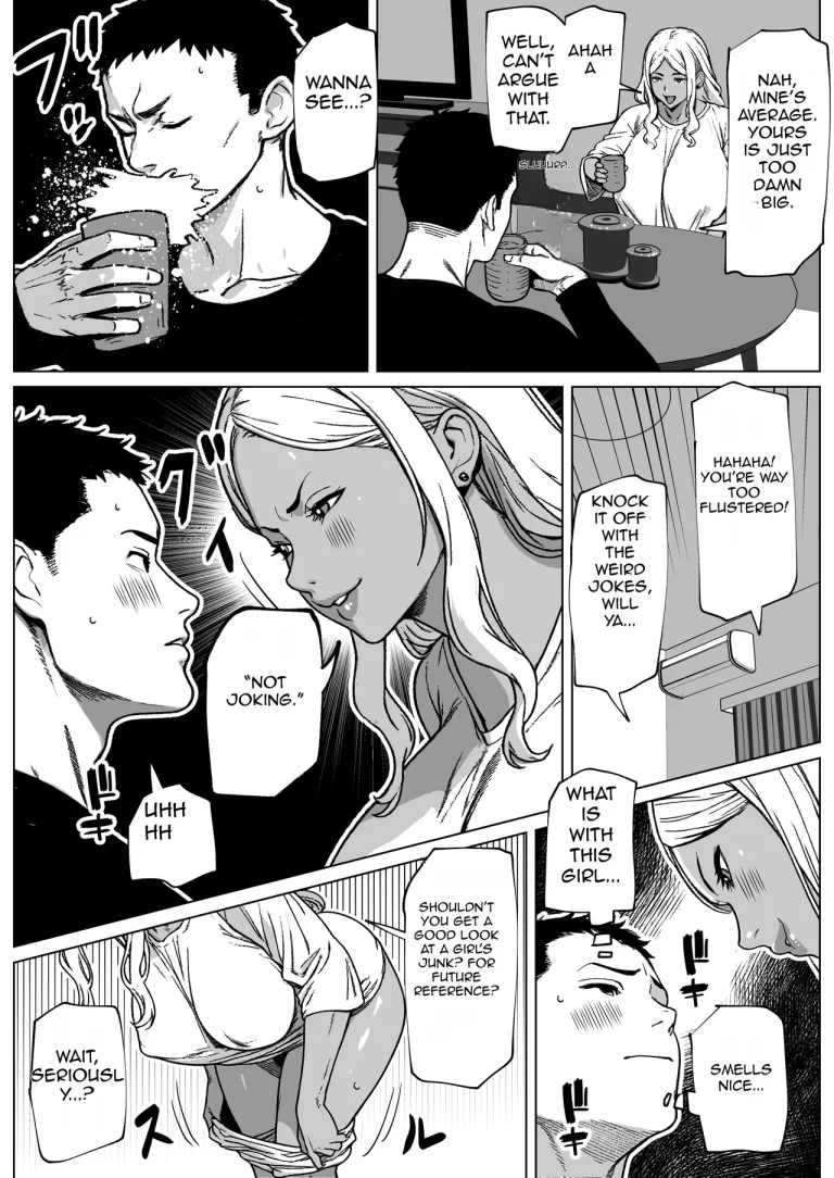 My Neighbor is a Futa Gyaru Gal! porn comic picture 6