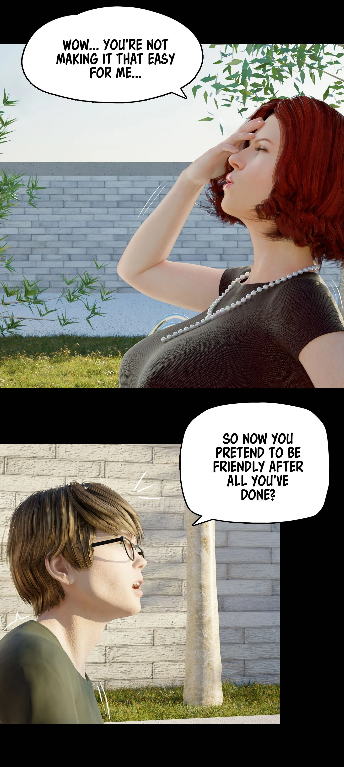 My Neighbor's Widow 11 porn comic picture 23