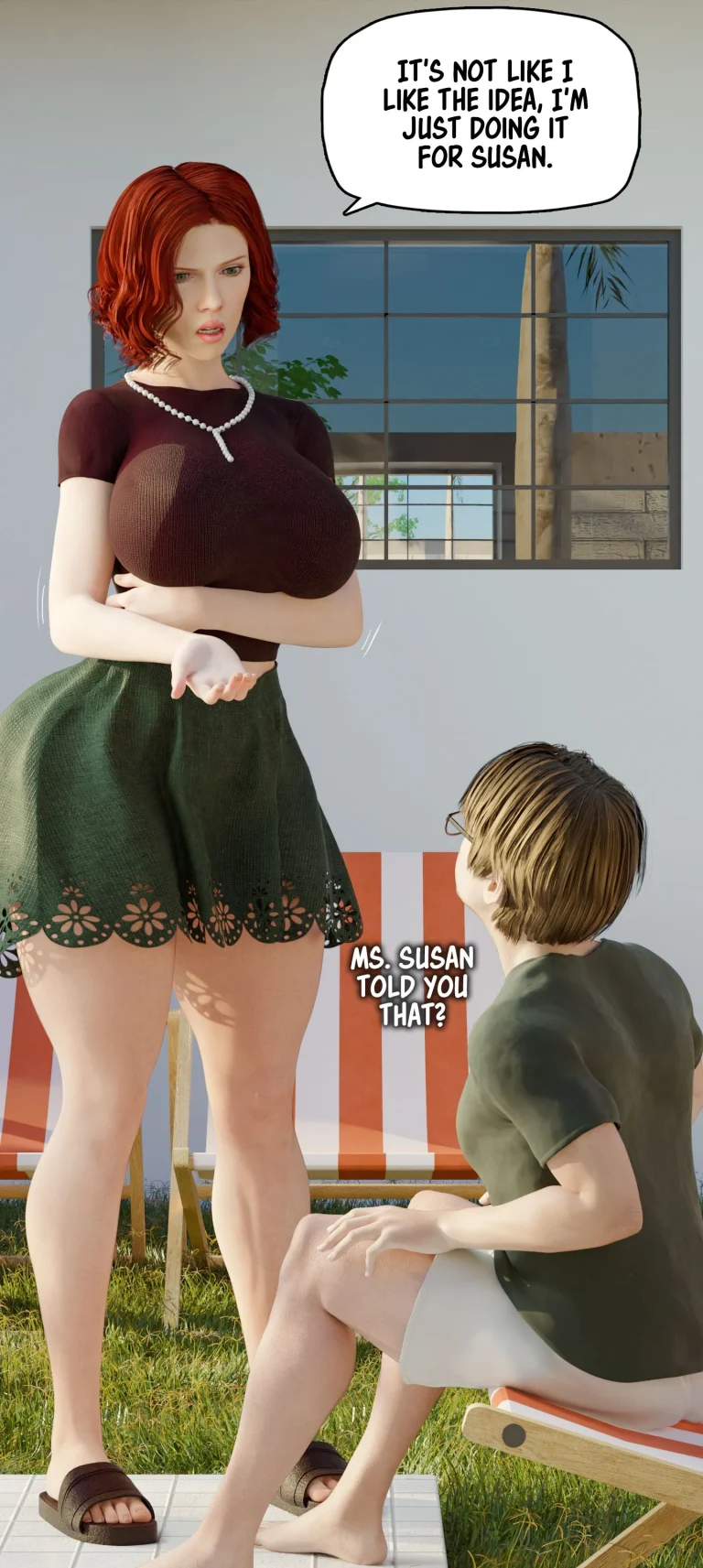 My Neighbor's Widow 11 porn comic picture 24