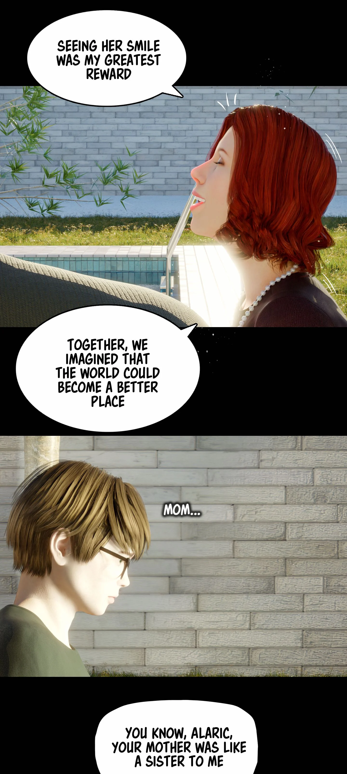 My Neighbor's Widow 11 porn comic picture 32