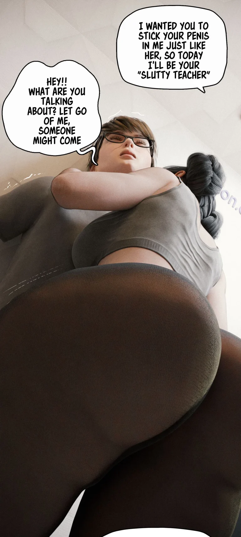 My Neighbor's Widow 11 porn comic picture 74