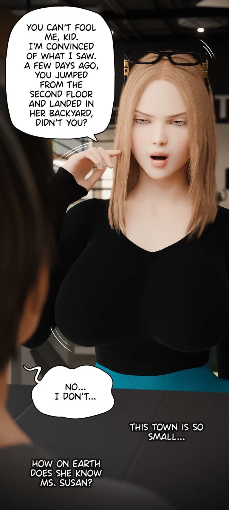 My Neighbor's Widow 12 porn comic picture 20