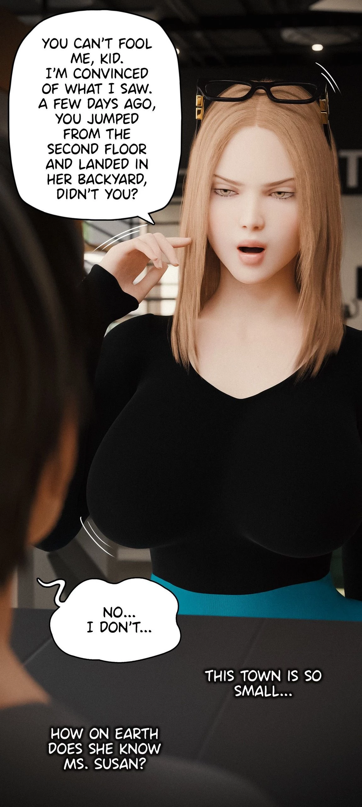 My Neighbor's Widow 12 porn comic picture 20