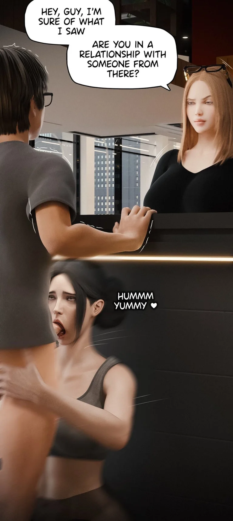 My Neighbor's Widow 12 porn comic picture 23