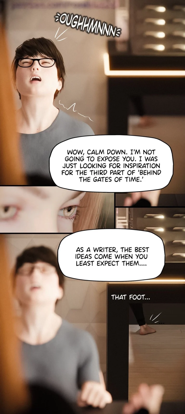 My Neighbor's Widow 12 porn comic picture 46