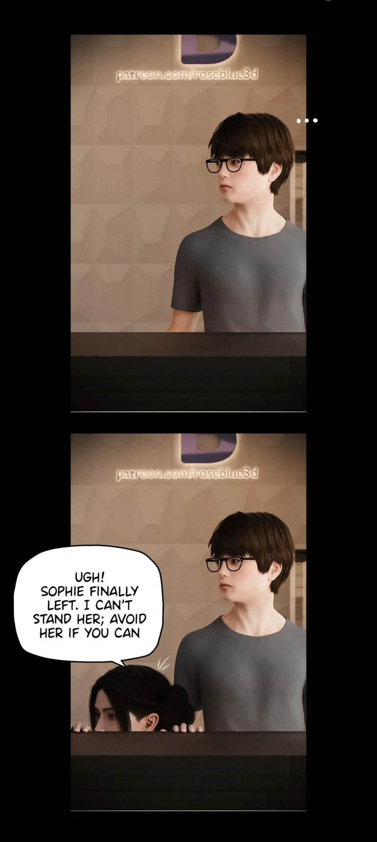 My Neighbor's Widow 12 porn comic picture 50