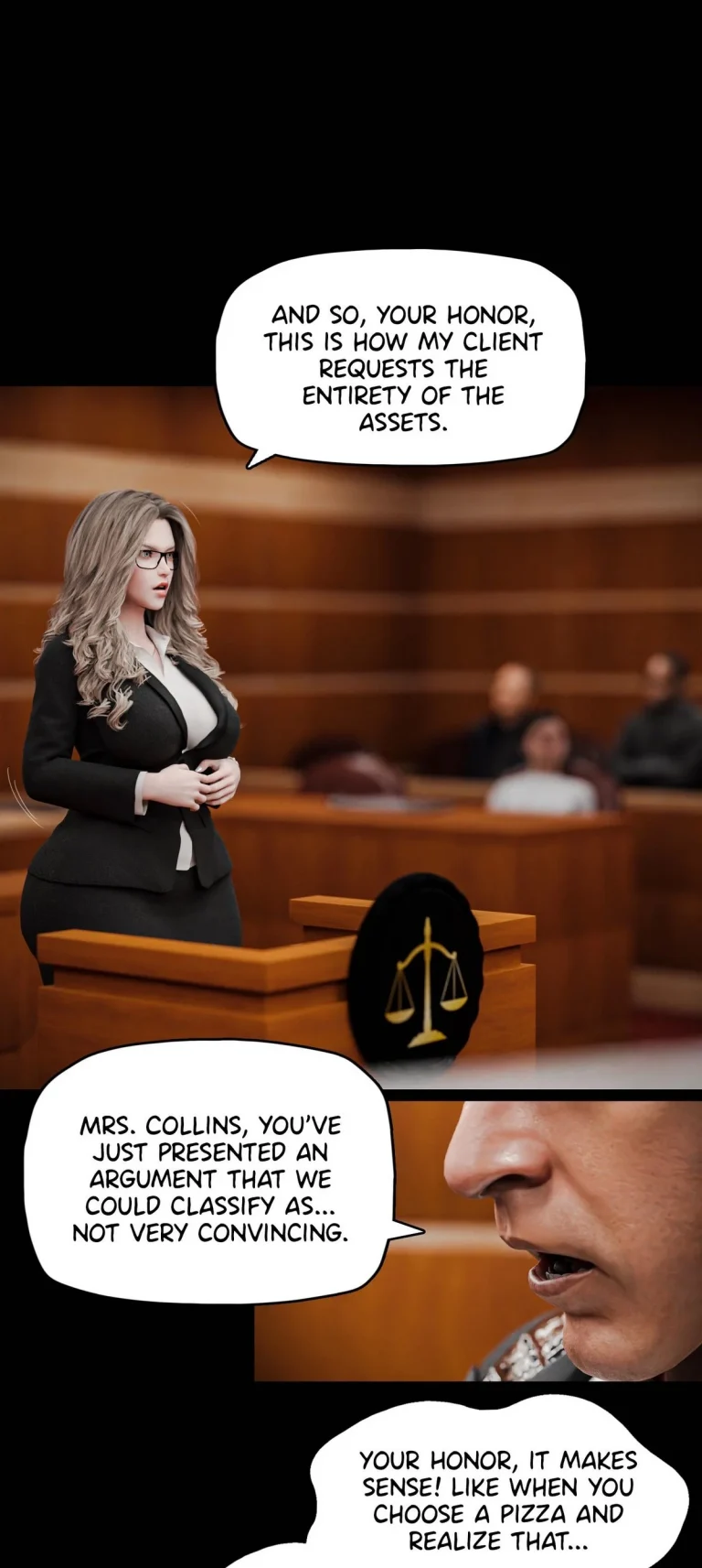 My Neighbor's Widow 13 porn comic picture 3