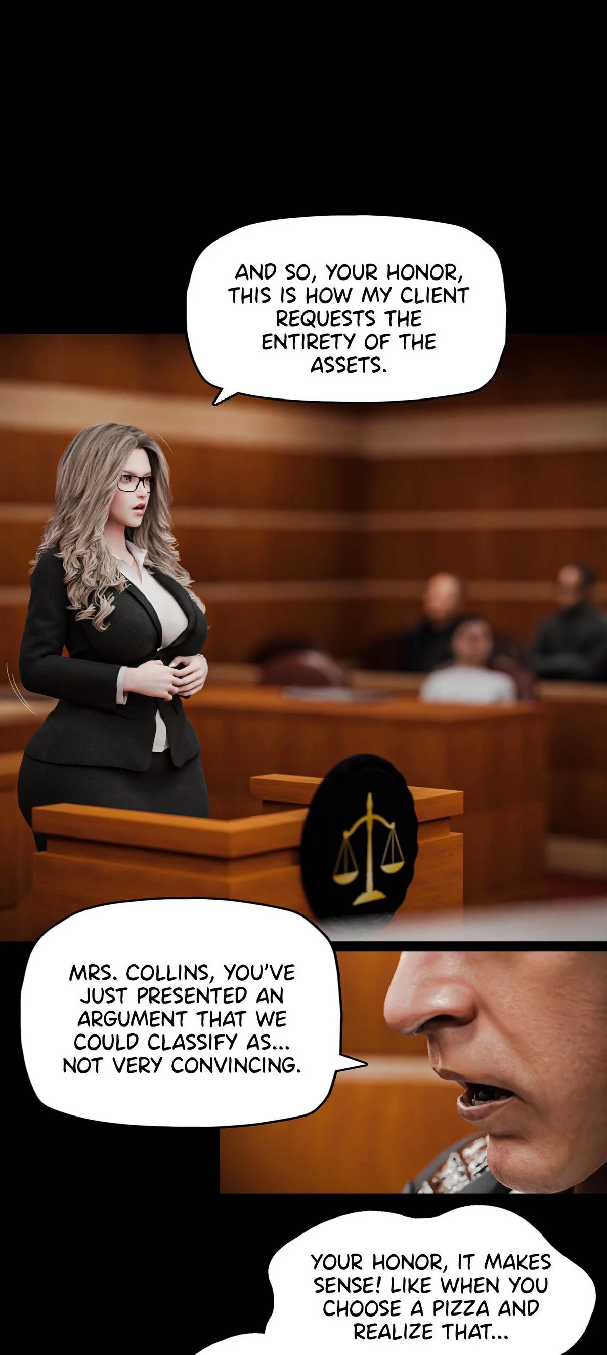 My Neighbor's Widow 13 porn comic picture 3