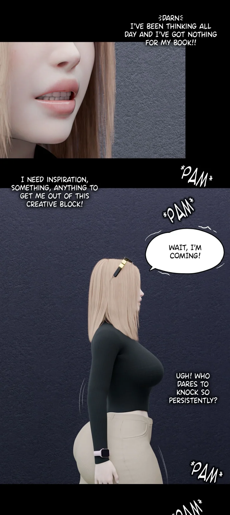 My Neighbor's Widow 15 porn comic picture 4