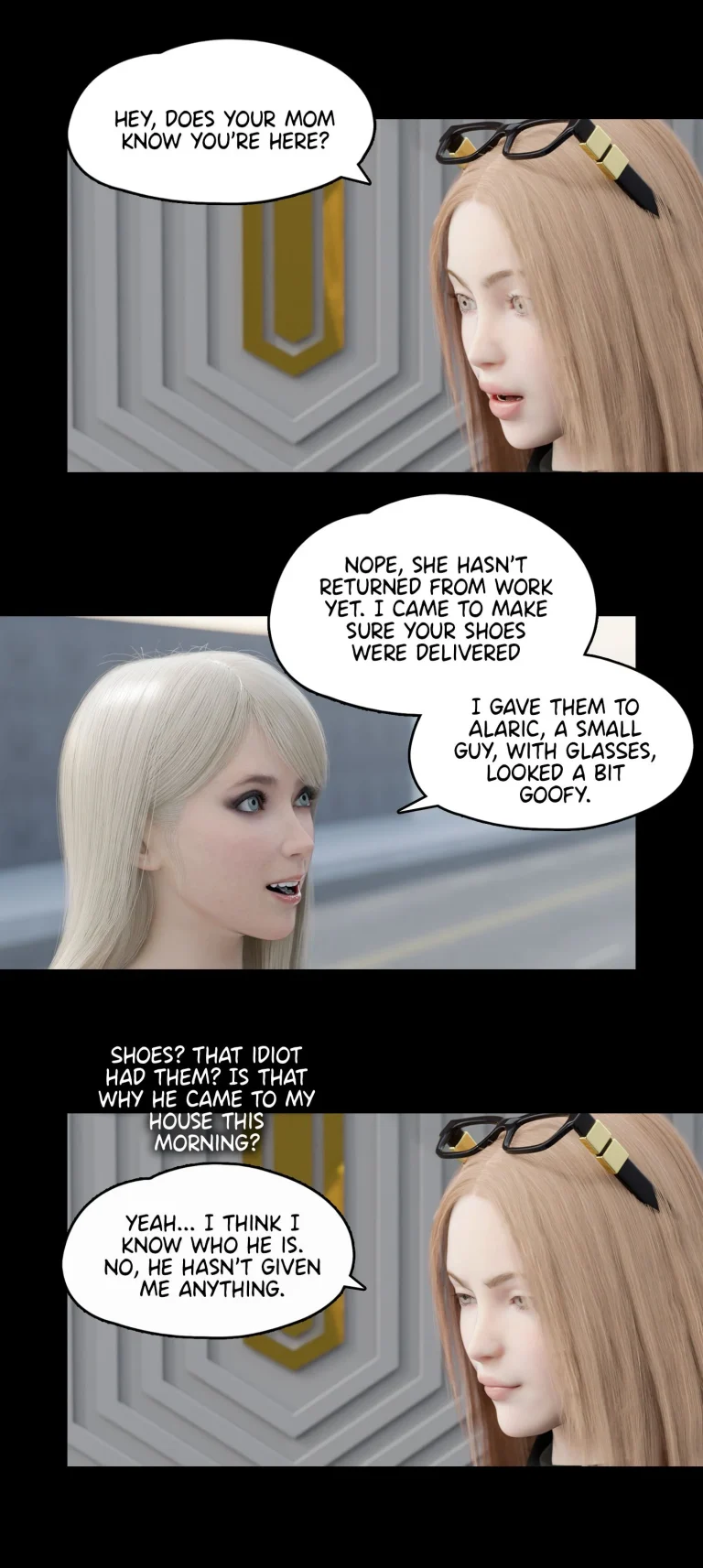 My Neighbor's Widow 15 porn comic picture 6
