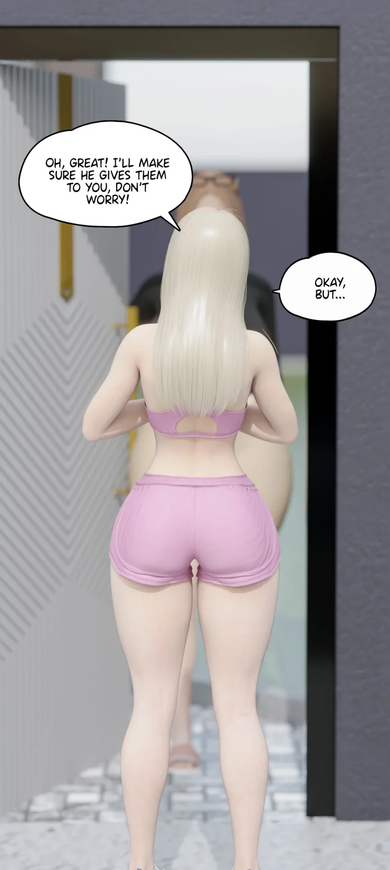 My Neighbor's Widow 15 porn comic picture 7