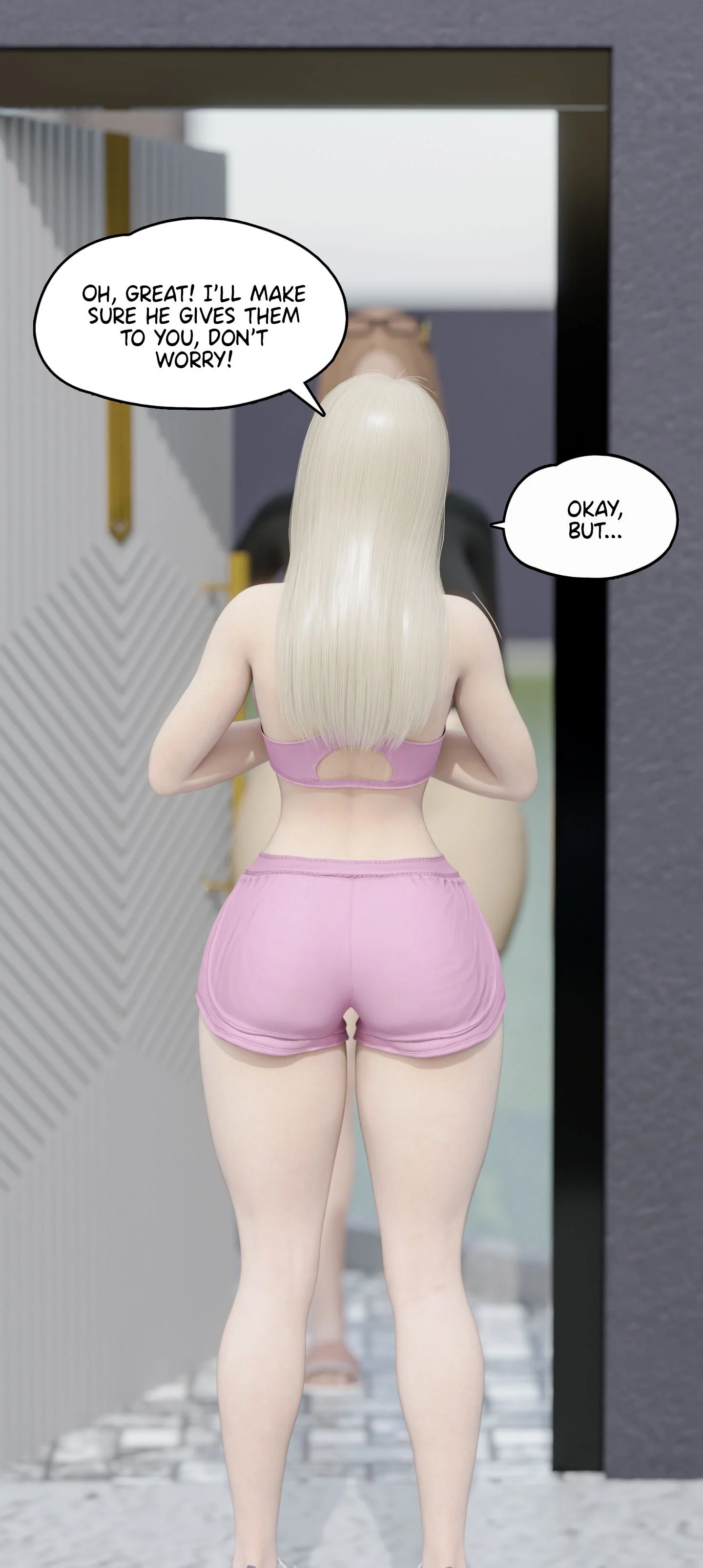 My Neighbor's Widow 15 porn comic picture 7