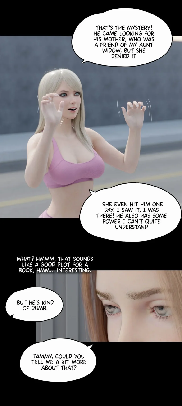 My Neighbor's Widow 15 porn comic picture 9