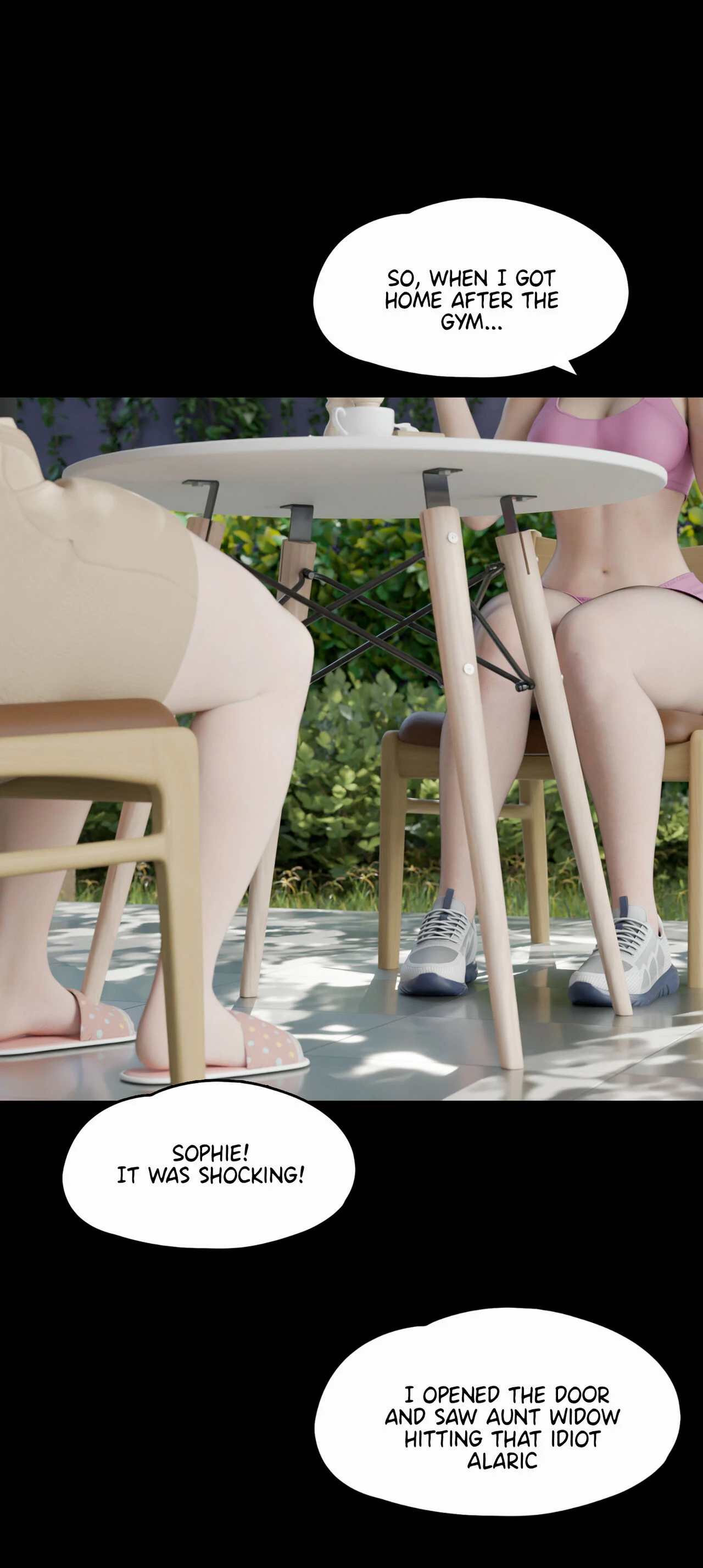 My neighbor's widow 16 porn comic picture 3