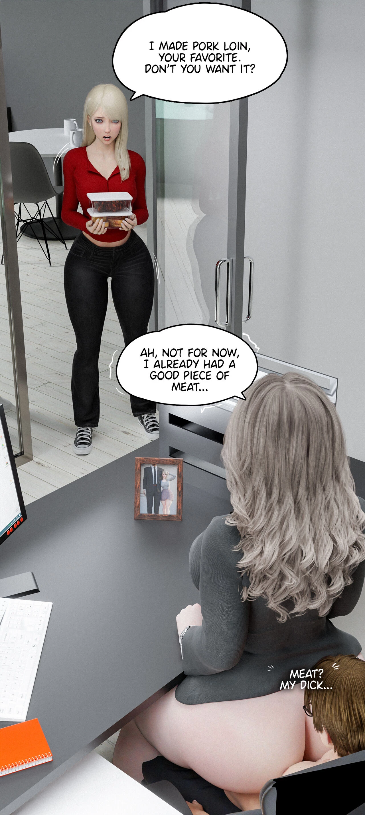 My neighbor's widow 18 porn comic picture 29
