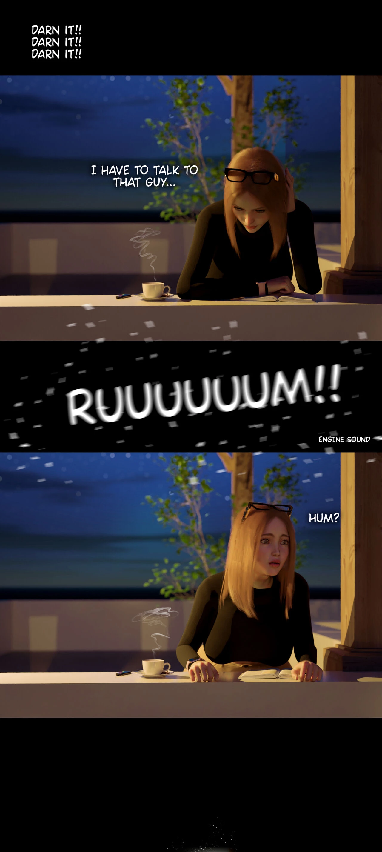 My neighbor's widow 18 porn comic picture 4