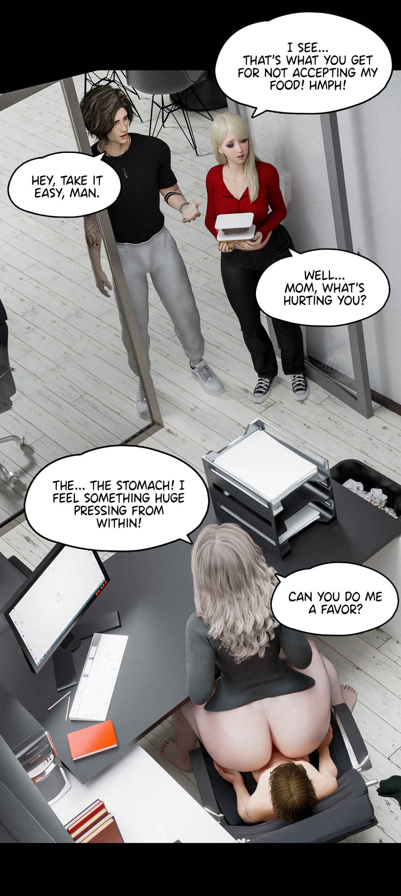 My neighbor's widow 18 porn comic picture 40