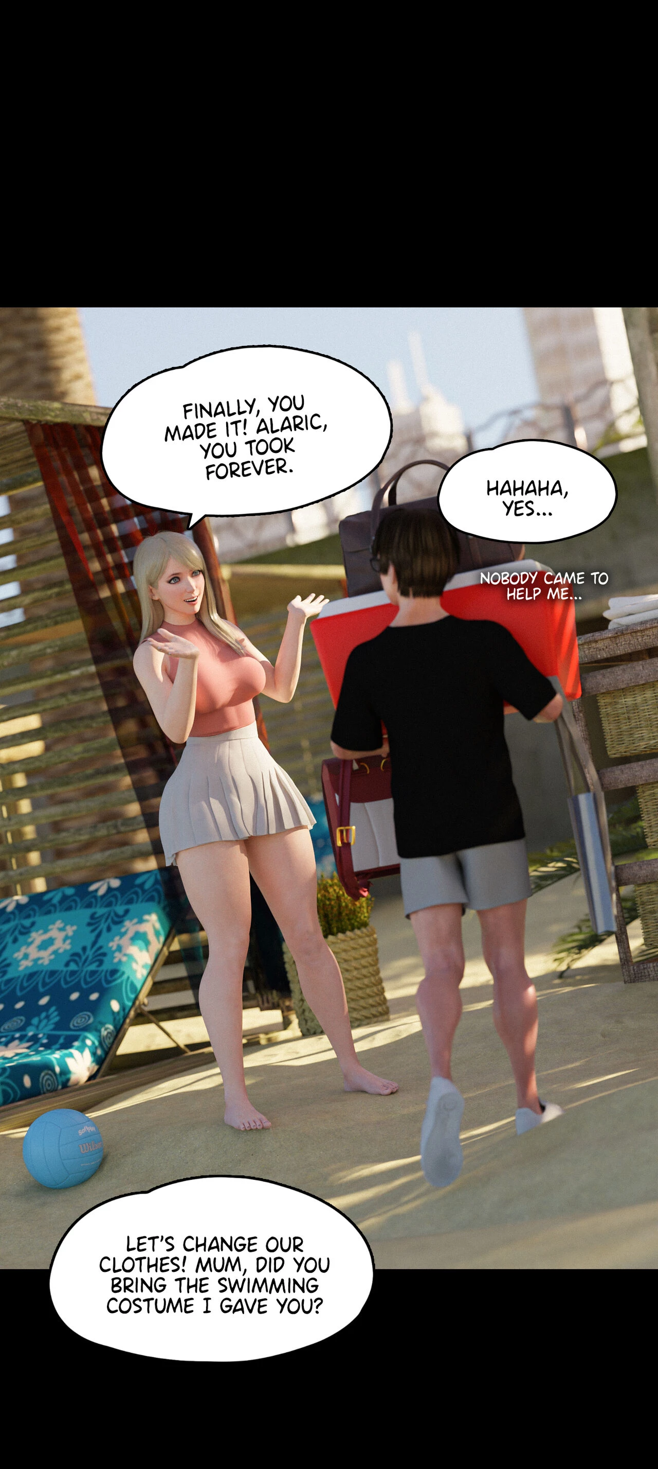 My neighbor's widow 19 porn comic picture 49